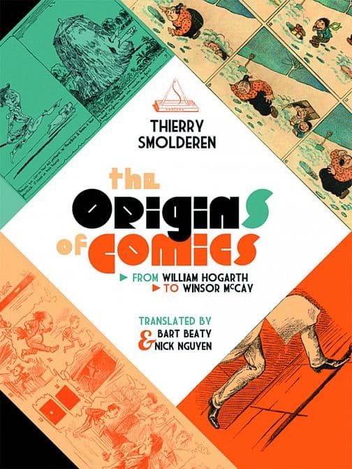 Cover Art for ORIGINS OF COMICS FROM WILLIAM HOGARTH TO WINSOR MCCAY HC
