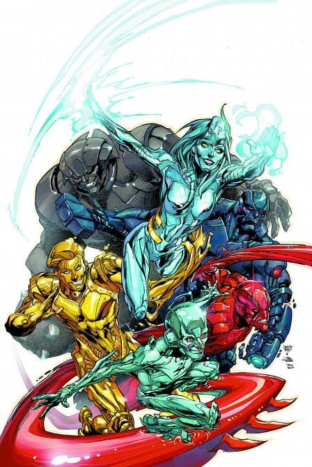 Cover Art for JUSTICE LEAGUE ( 2011-2016 )