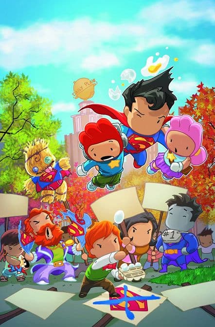 Cover Art for SCRIBBLENAUTS UNMASKED CRISIS OF IMAGINATION
