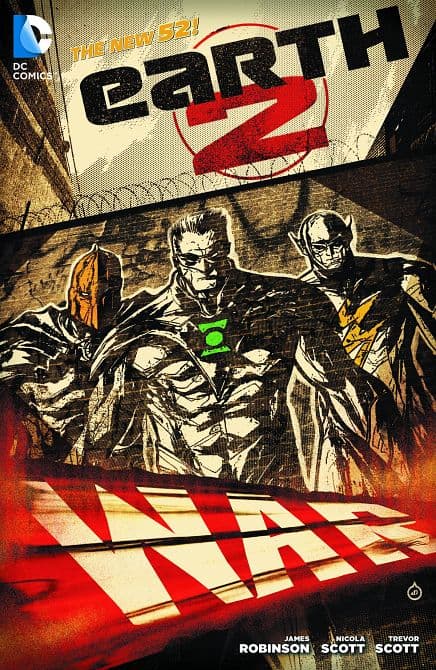 Cover Art for EARTH 2 HC VOL 03 BATTLE CRY
