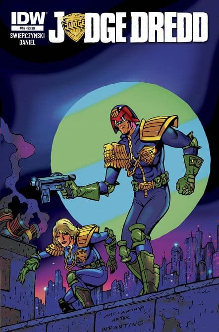 Cover Art for JUDGE DREDD