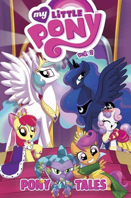 Cover Art for MY LITTLE PONY TALES TP VOL 02