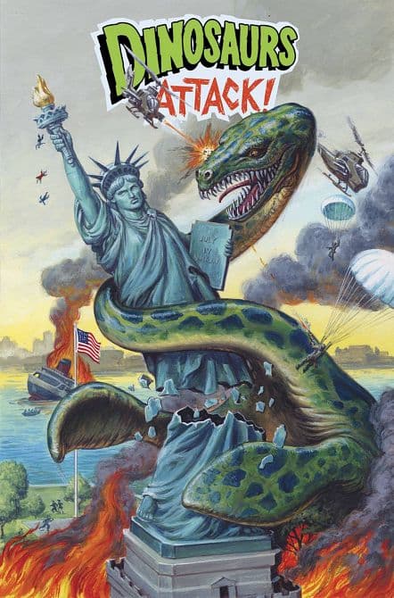 Cover Art for DINOSAURS ATTACK TP