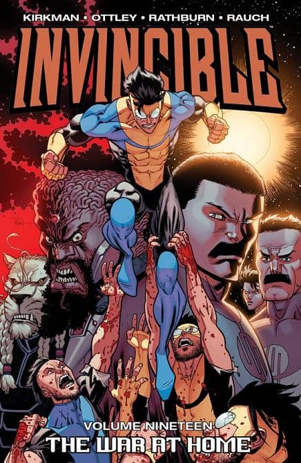 Cover Art for INVINCIBLE TP VOL 19 THE WAR AT HOME