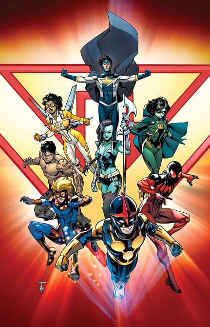 Cover Art for NEW WARRIORS ( 2014 )