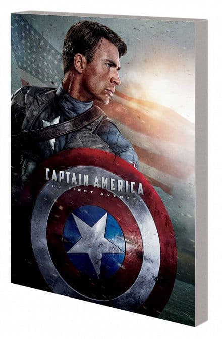 Cover Art for MARVELS CAPTAIN AMERICA FIRST AVENGER SCREENPLAY TP