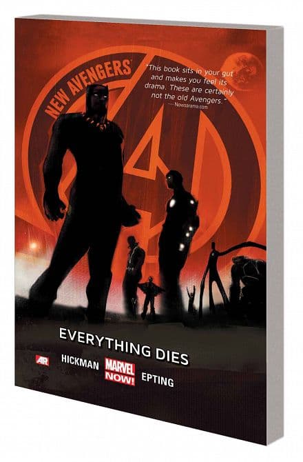 Cover Art for NEW AVENGERS TP VOL 01 EVERYTHING DIES