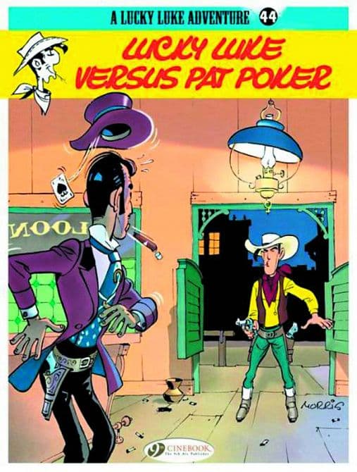 Cover Art for LUCKY LUKE TP VOL 44 LUCKY LUKE VS PAT POKER