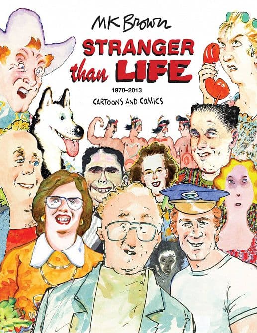 Cover Art for STRANGER THAN LIFE GN CARTOONS COMICS 1970-2013