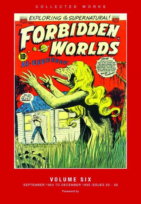 Cover Art for ACG COLL WORKS FORBIDDEN WORLDS HC VOL 06