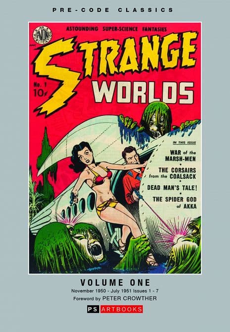 Cover Art for PRE CODE CLASSICS STRANGE WORLDS HC VOL 01