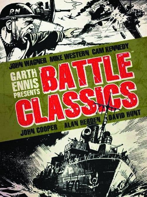Cover Art for GARTH ENNIS PRESENTS BATTLE CLASSICS HC