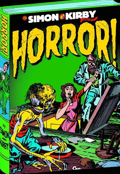 Cover Art for SIMON & KIRBY HC LIBRARY HORROR