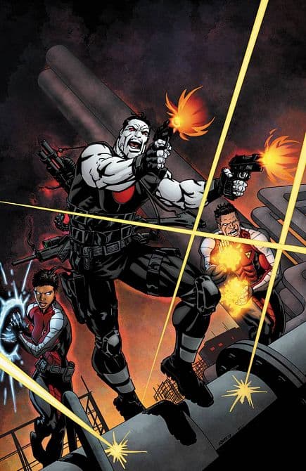 Cover Art for BLOODSHOT & HARD CORPS