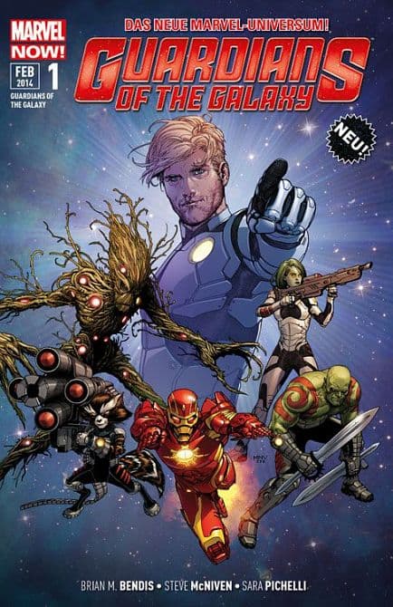 Cover Art for GUARDIANS OF THE GALAXY ( ab 2014 )