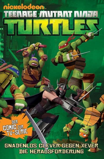 Cover Art for TEENAGE MUTANT NINJA TURTLES TV-COMIC