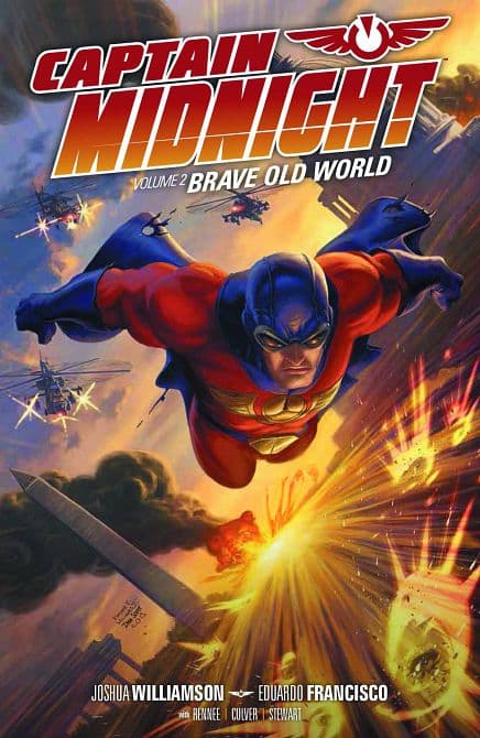 Cover Art for CAPTAIN MIDNIGHT TP VOL 02 BRAVE OLD WORLD