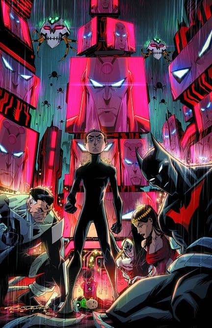 Cover Art for BATMAN BEYOND UNIVERSE