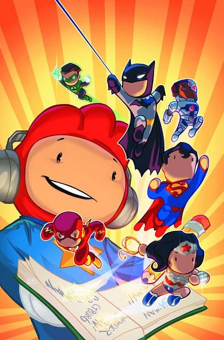 Cover Art for SCRIBBLENAUTS UNMASKED CRISIS OF IMAGINATION