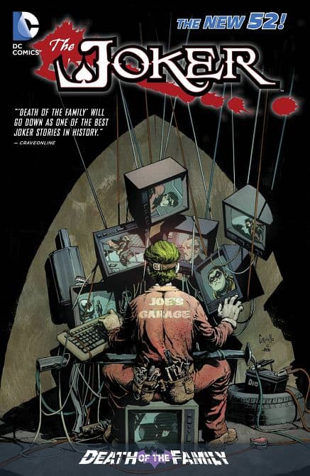 Cover Art for JOKER DEATH OF THE FAMILY TP