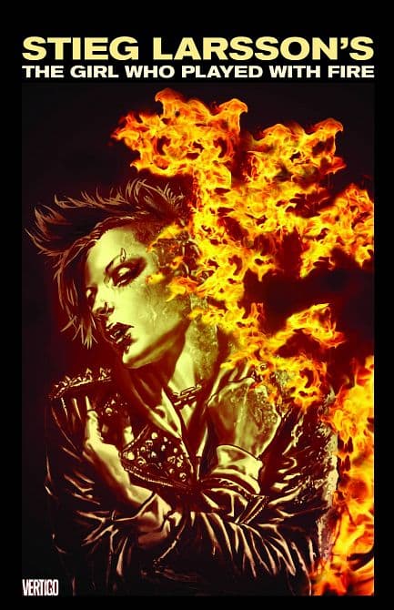 Cover Art for STIEG LARSSON: GIRL WHO PLAYED WITH FIRE HC