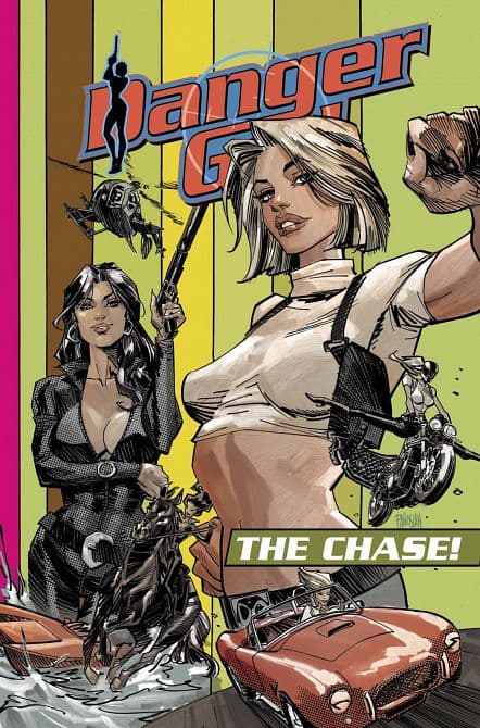 Cover Art for DANGER GIRL THE CHASE TP