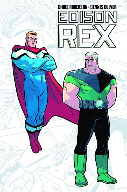 Cover Art for EDISON REX TP VOL 01