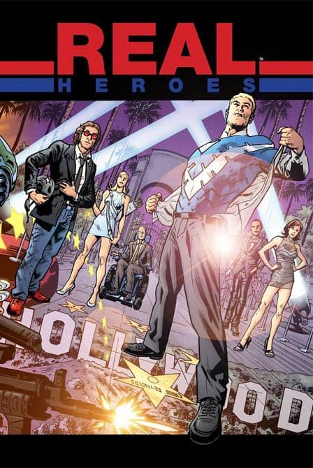 Cover Art for REAL HEROES