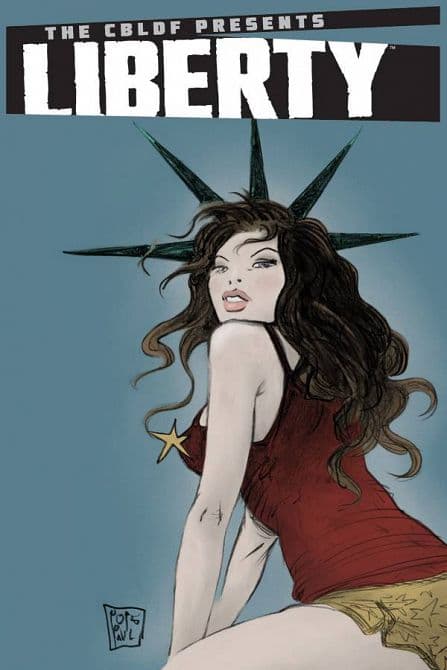 Cover Art for CBLDF PRESENTS LIBERTY HC