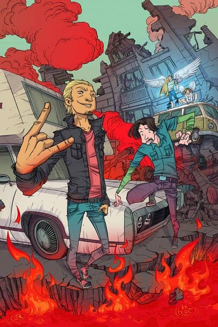 Cover Art for END TIMES OF BRAM & BEN TP
