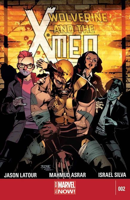 Cover Art for WOLVERINE AND X-MEN