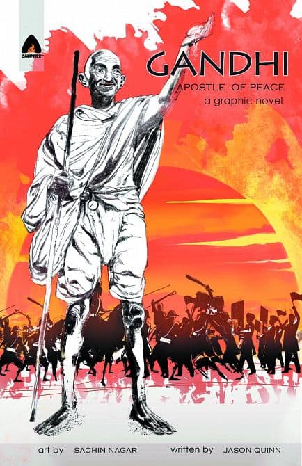 GANDHI MY LIFE IS MY MESSAGE CAMPFIRE GN