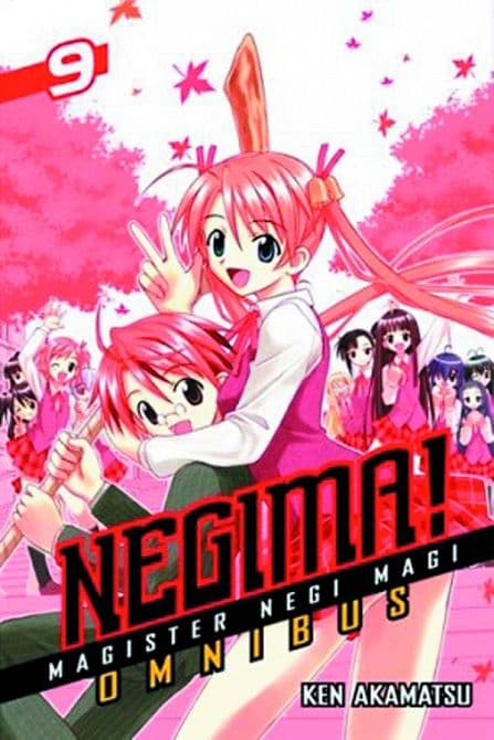 Cover Art for NEGIMA OMNIBUS GN VOL 09