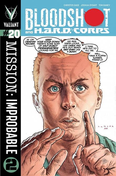 Cover Art for BLOODSHOT & HARD CORPS