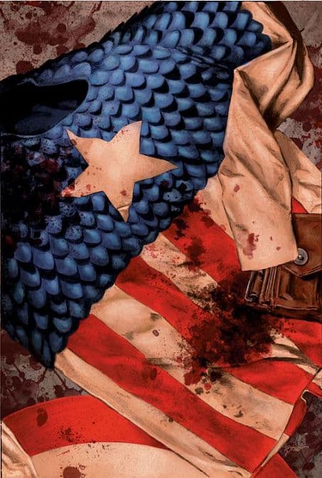 Cover Art for CAPTAIN AMERICA: DER TOD VON CAPTAIN AMERICA ( SC )