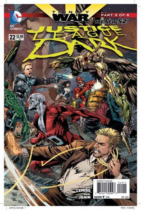 Cover Art for JUSTICE LEAGUE ( NEW 52 )