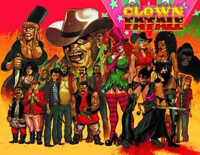 Cover Art for CLOWN FATALE TP