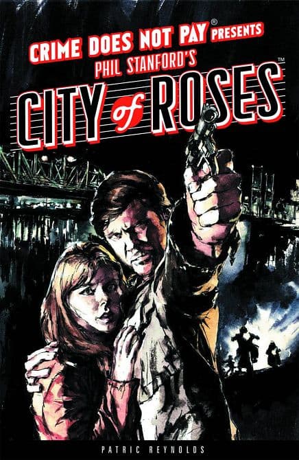 Cover Art for CRIME DOES NOT PAY CITY OF ROSES HC