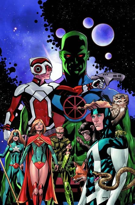 Cover Art for JUSTICE LEAGUE UNITED