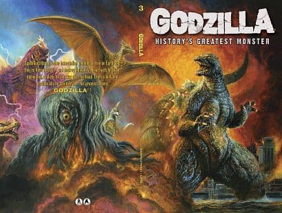 Cover Art for GODZILLA HISTORYS GREATEST MONSTER TP