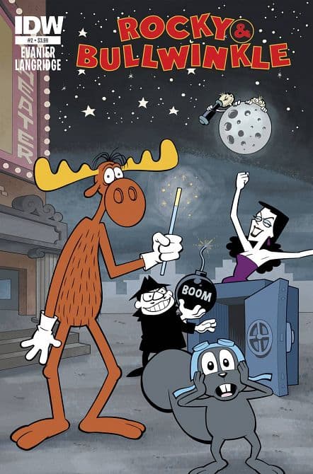 Cover Art for ROCKY & BULLWINKLE