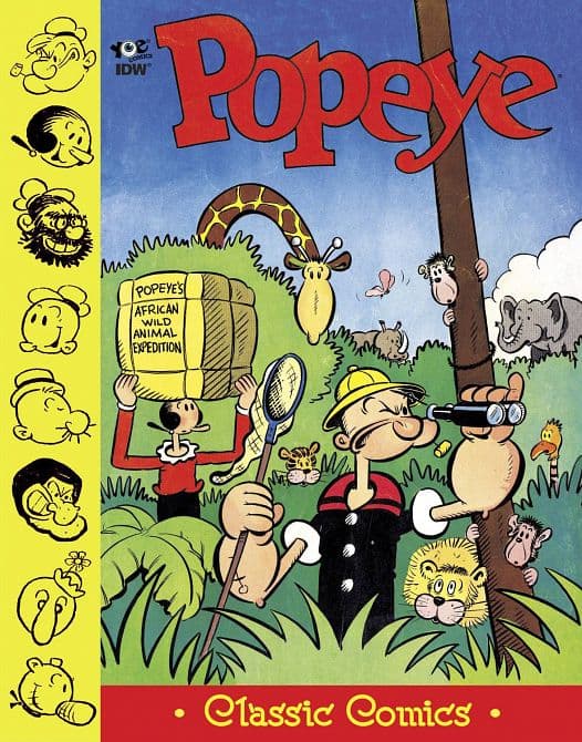 Cover Art for POPEYE CLASSICS HC VOL 04