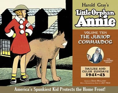 Cover Art for COMPLETE LITTLE ORPHAN ANNIE HC VOL 10