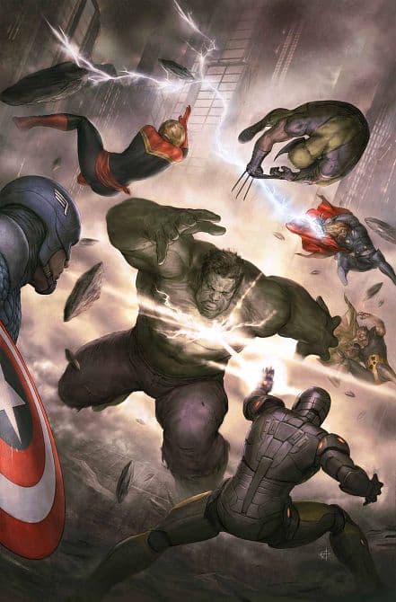 Cover Art for AVENGERS ( 2012-2015 )