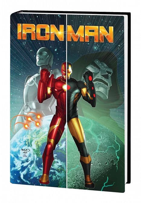 Cover Art for IRON MAN FATAL FRONTIER HC