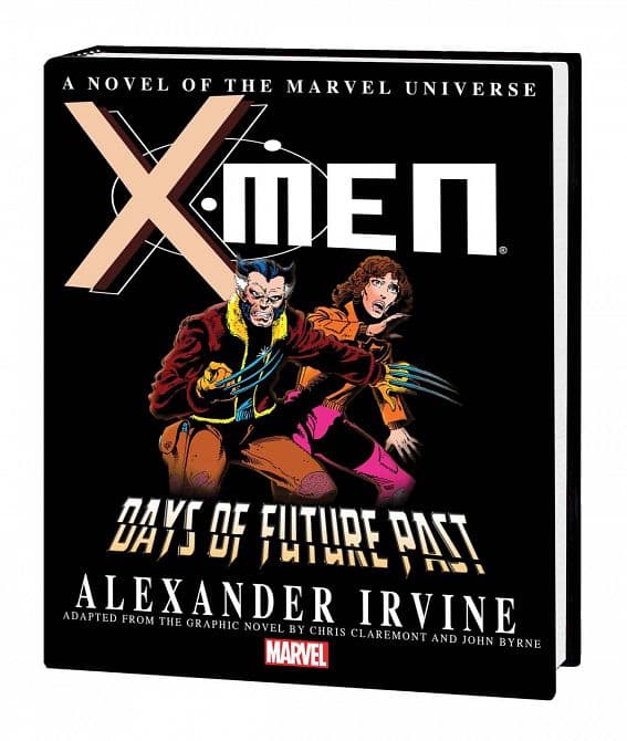 Cover Art for X-MEN DAYS OF FUTURE PAST PROSE NOVEL HC