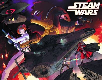 Cover Art for STEAM WARS