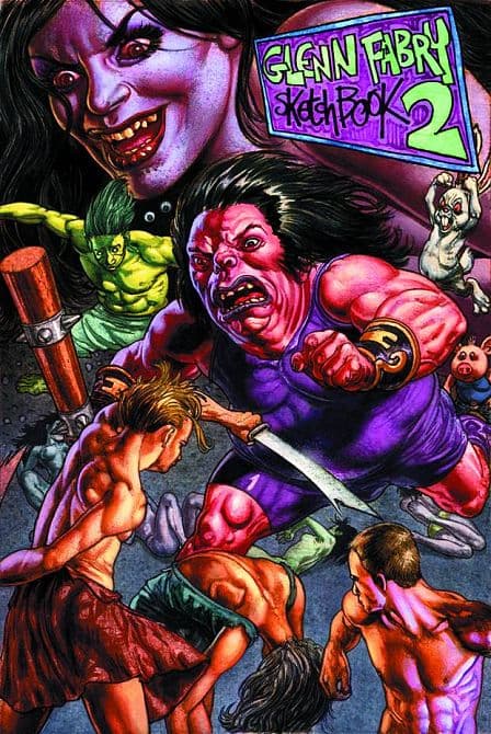GLENN FABRY SKETCHBOOK SC VOL 02