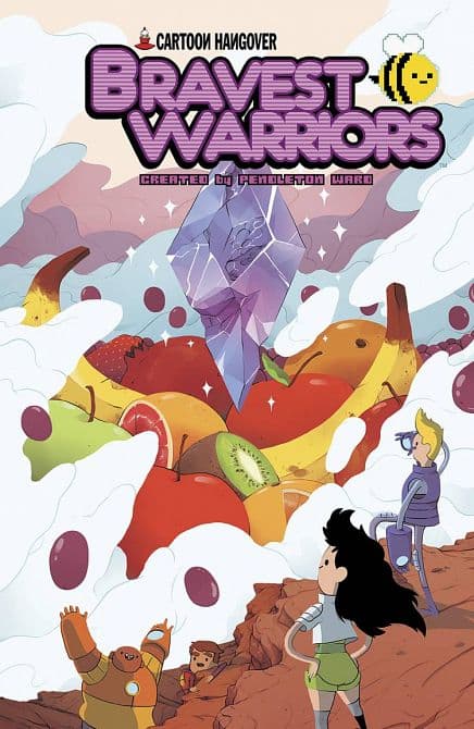 Cover Art for BRAVEST WARRIORS