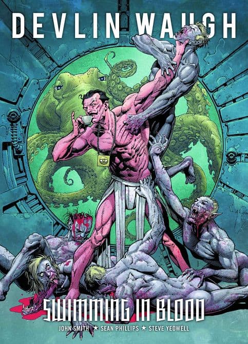 Cover Art for DEVLIN WAUGH SWIMMING IN BLOOD TP